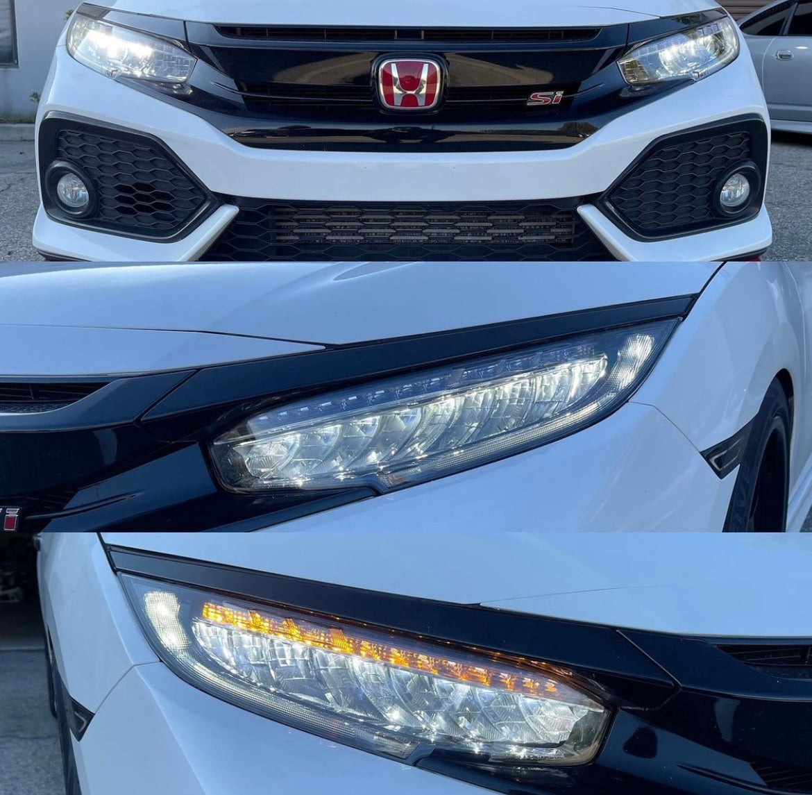 Oem style 2016-2021 Honda Civic LED Headlights