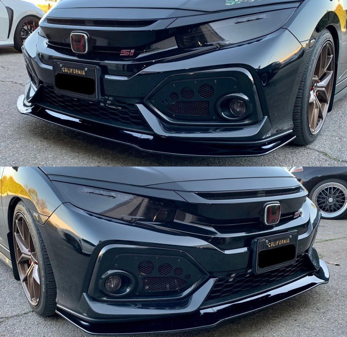 GR style front lip